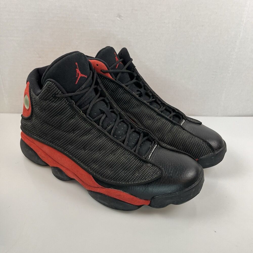 Nike Air Jordan 13 Retro "BRED" Black Red Mens Size 13 (414571-004)